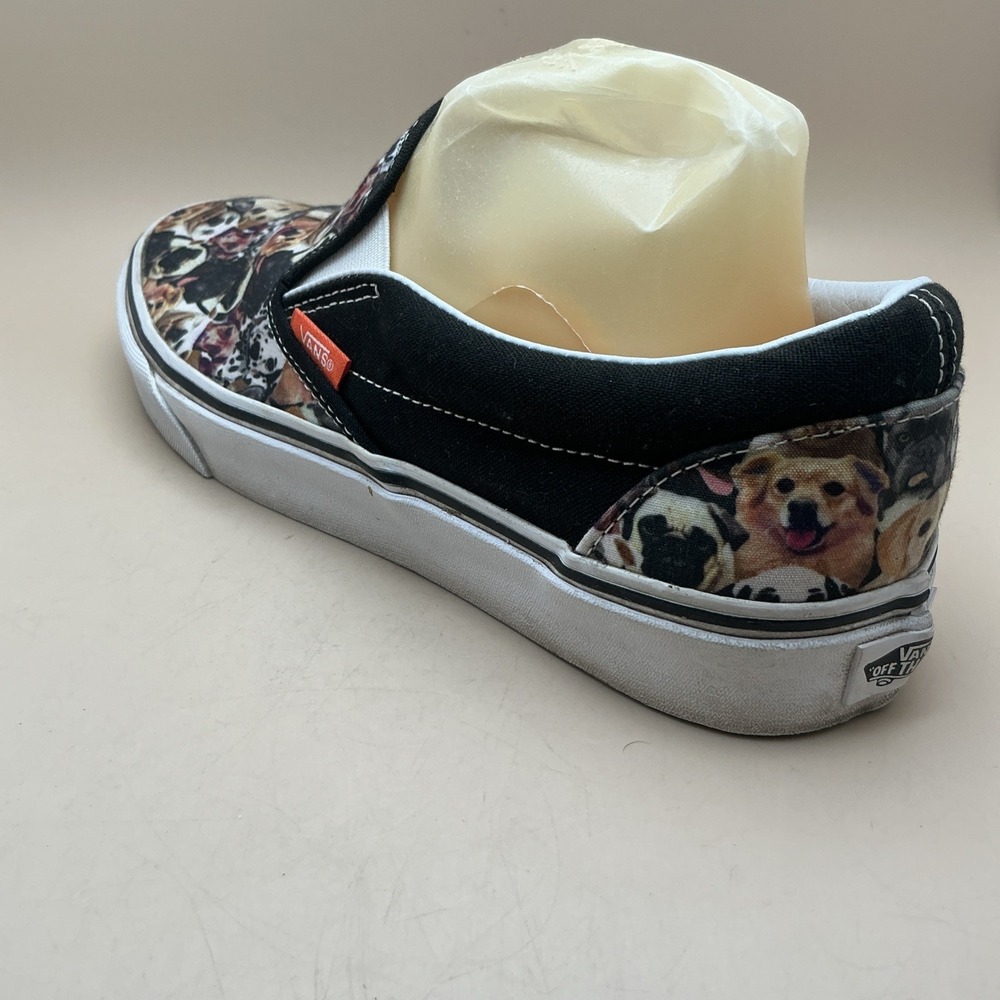 Vans X ASPCA Puppy Dog Faces Classic Slip Ons Men's 8.5 Women's 10 - Picture 11 of 16